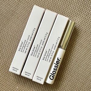 NWT Bundle of 3 Glossier Boy Brow in Brown